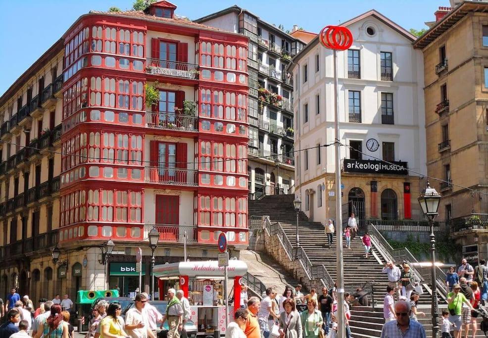 Appartement Cultura Y Gastronomia En El Casco Viejo à Bilbao Extérieur photo